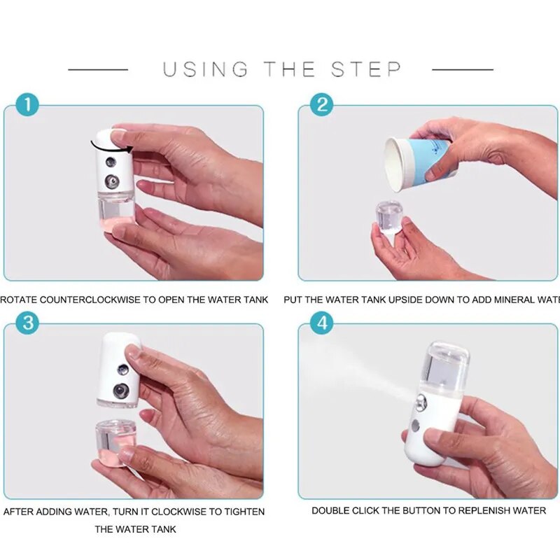 Mini Nano Facial Nebulizer