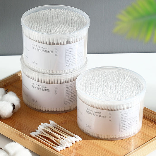 Natural Cotton Swabs - Biodegradable